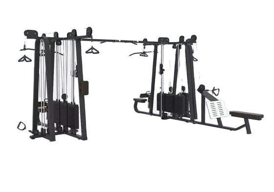 Medium Loader Multi Station Gym Equipamento de musculação para treinamento de força 8 Station