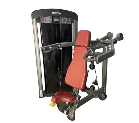 Máquina de pressão de ombro sentada para construção corporal TIG Soldadura Equipamento de ginástica comercial