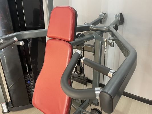 Máquina de pressão de ombro sentada para construção corporal TIG Soldadura Equipamento de ginástica comercial