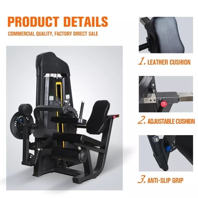 Modelo comercial de treinador de quadril de coxa interno e externo equipamento de ginástica duplo máquina de abdução