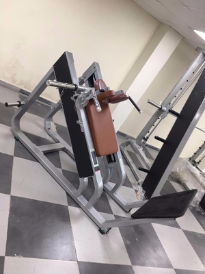 Máquinas de ginástica de treinamento de força de fitness comercial Hack Slide Squat Rack no Gym Center