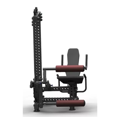 Funcional Fitness Sentado Extensão de perna e máquina de curva de perna inclinada com carregador médio