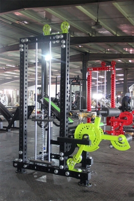 Funcional Fitness Sentado Extensão de perna e máquina de curva de perna inclinada com carregador médio