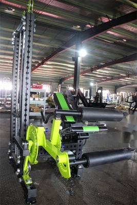 Funcional Fitness Sentado Extensão de perna e máquina de curva de perna inclinada com carregador médio