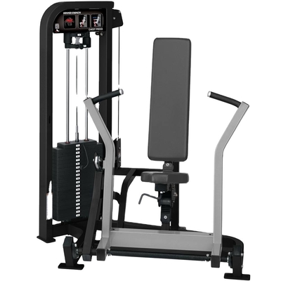 Equipamento de ginástica personalizado Pressão de peito sentado Função de treinamento de força Material de aço