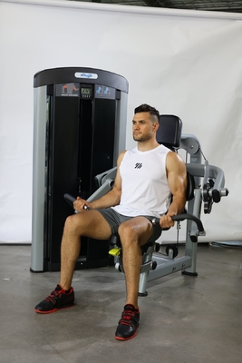 TIG Soldadura Circuito Hidráulico Máquina de Treinamento Biceps para músculos do braço Triceps Extension Gym