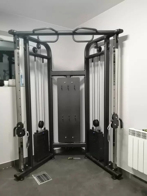 Crossover opcional de cabos de cores selecionáveis para equipamentos de ginástica e máquinas de fitness
