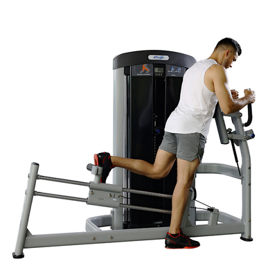 80 kg de peso em pilha de construção corporal Glute Hip Thrust Machine para exercícios de fortalecimento das pernas