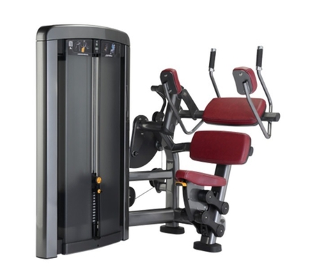 248 kg Máquina de exercícios abdominais de aço para centro de fitness pesado