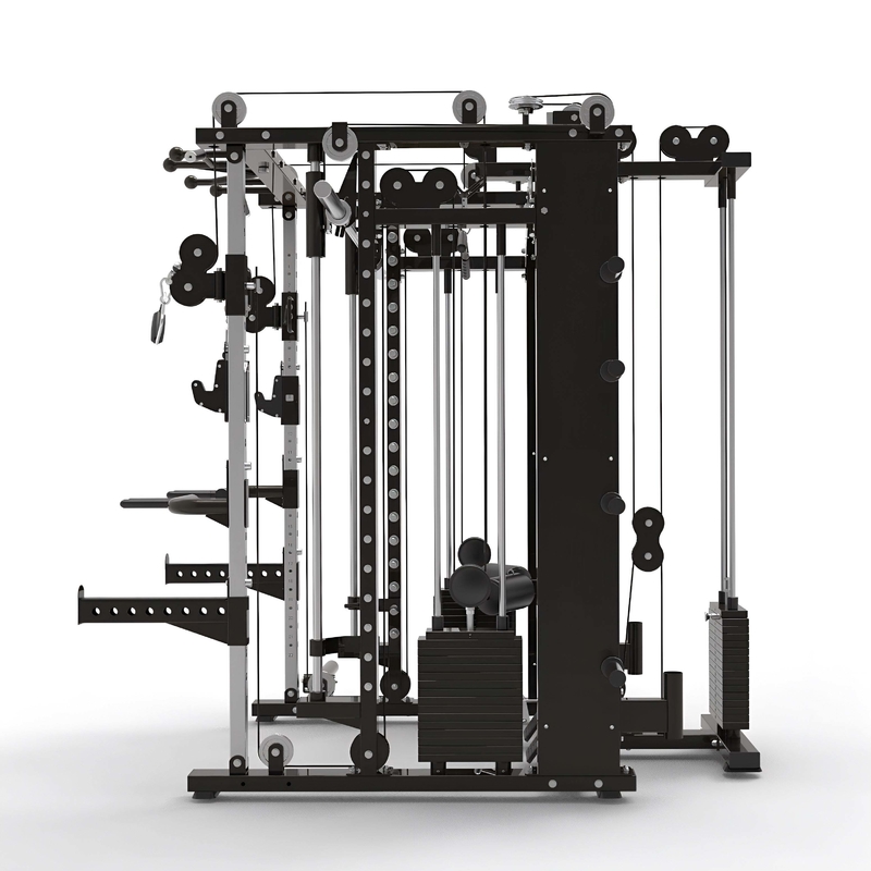 Equipamento de ginástica de aço tudo em um para necessidades personalizadas em ginásio multifuncional interno
