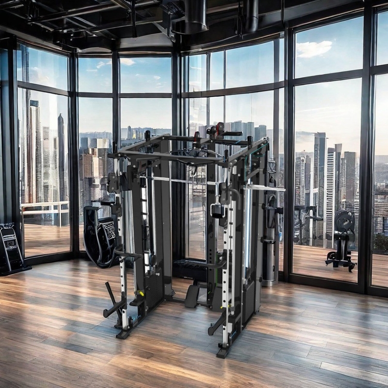 Treinador funcional comercial todo-em-um para rack de ginástica multifunção
