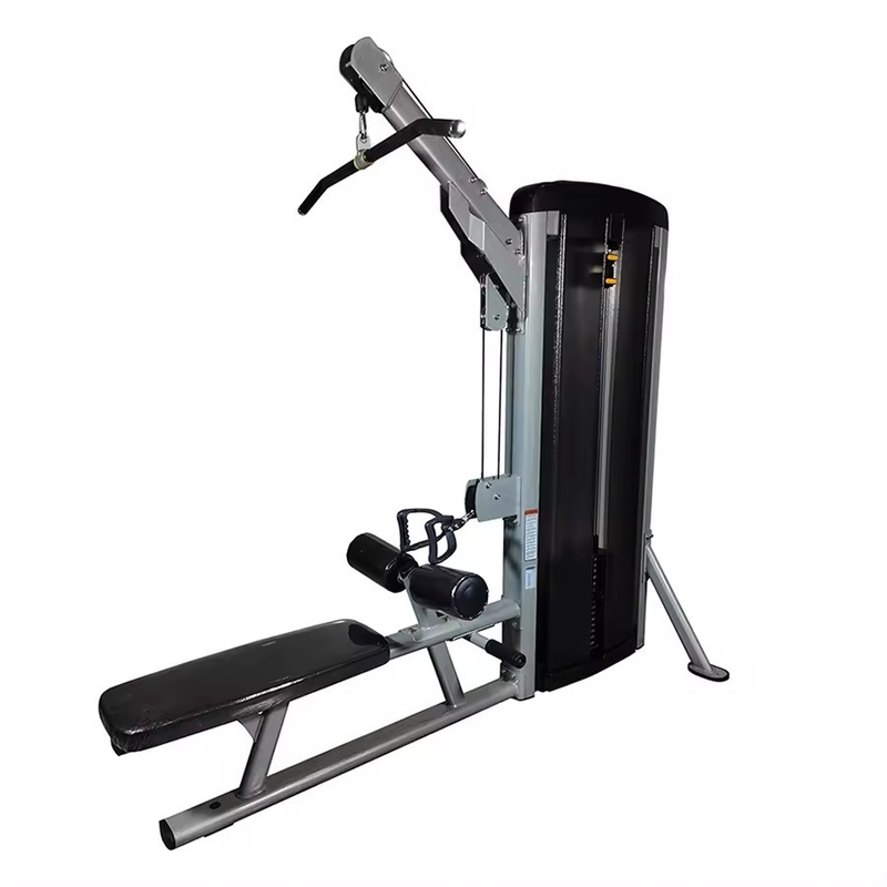 Exercício de musculação Lat Pulldown e máquina de linha baixa para treinamento de força fitness