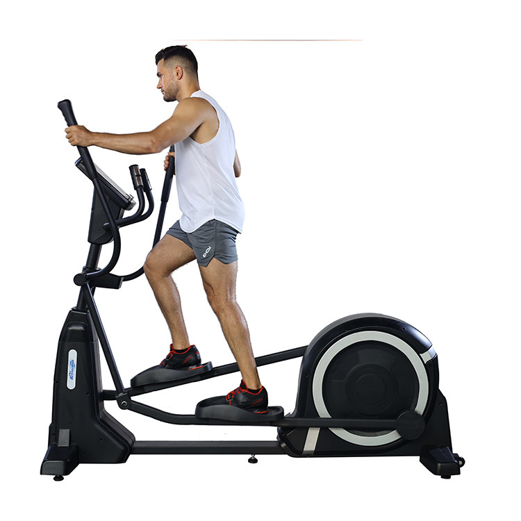 Máquina Elíptica Comercial Cross Trainer para Fitness em Casa 2100*640*1800 mm Tamanho