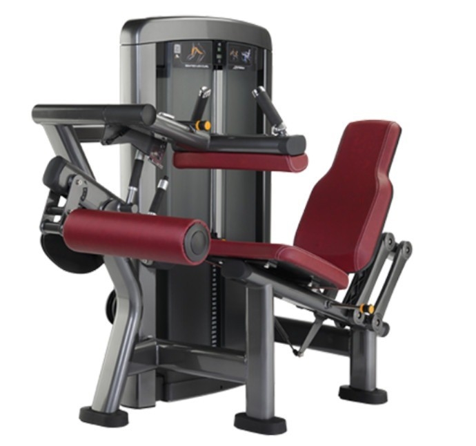 Aço Q235 Medium Loader Pin Selection Leg Curl Machine para treinamento de força Bodybuilding