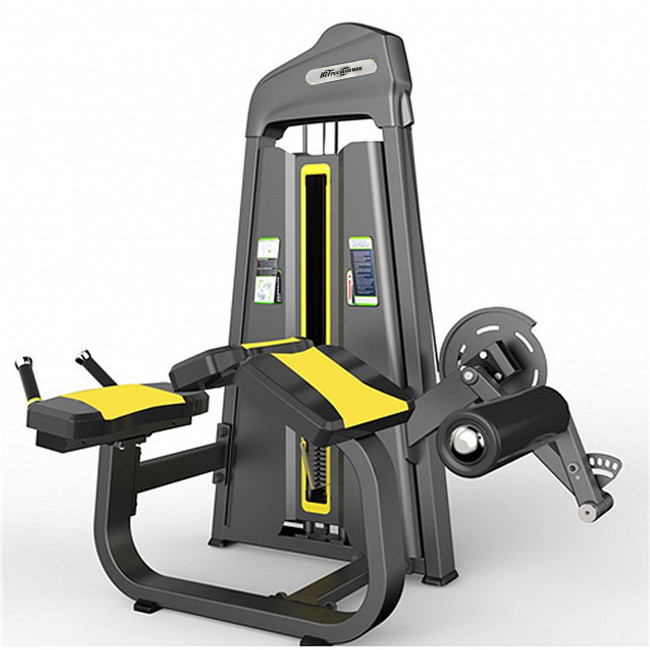 Máquina de resistência de 1500*1200*1750mm com carregamento de alfinetes para enrolamento de pernas inclinadas e exercício de pernas sentadas