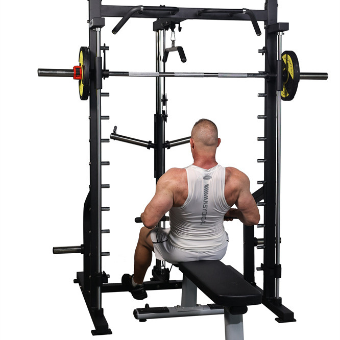 Equipamento de treino neutro em termos de género Pressão para pernas Pressão para peito Pressão para agachamento Power Rack