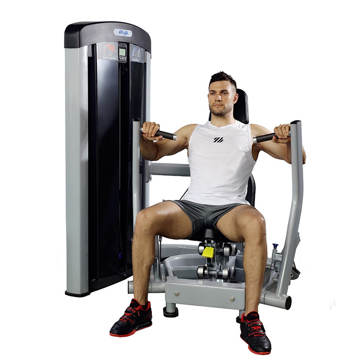 Máquina de Prensa de Peito Vertical Comercial Seleção de Carga de Pin Top-of-the-Line para Fitness