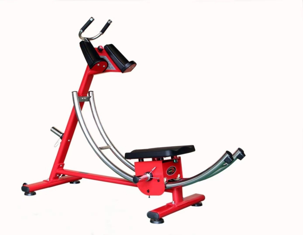 Logotipo Máquina de Crunch Ab Coaster personalizável para exercícios abdominais sentados e obliques