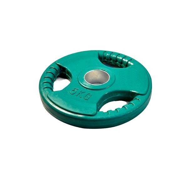 Equipamento de ginástica de treino de peso livre unisex comercial com placas de peso revestidas de ferro e borracha