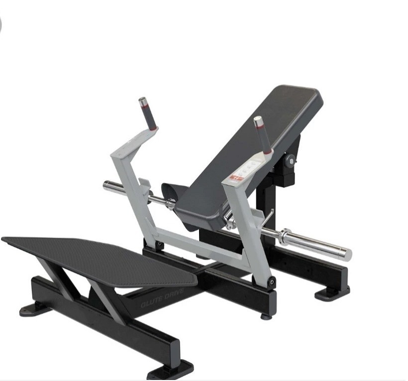 Máquina de Quadril Comercial 90 kg Capacidade de Peso Equipamento de Treinamento de Força