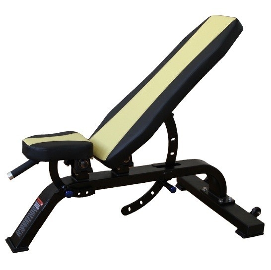 Equipamento de ginástica comercial Banco de peso ajustável com opção de cor do quadro