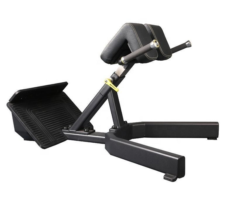 Exercício interior Extenção muscular das costas Cadeira romana máquina de banco para treinamento físico