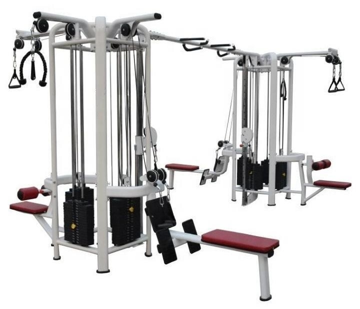 8 estações Funcional Treinador Equipamento de ginástica para Unisex Opcional Cor Selecionável