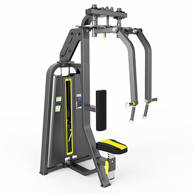 Centro de ginástica Equipamento de treinamento de força Indoor Pin Carregado Pearl Sentado Delt/Pec Fly