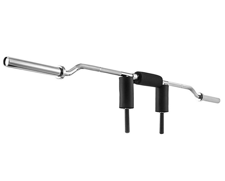 Direct Gym Power Weightlifting Olymp Bar Safety Squat Bar para Neutralidade de Gênero em Sliver