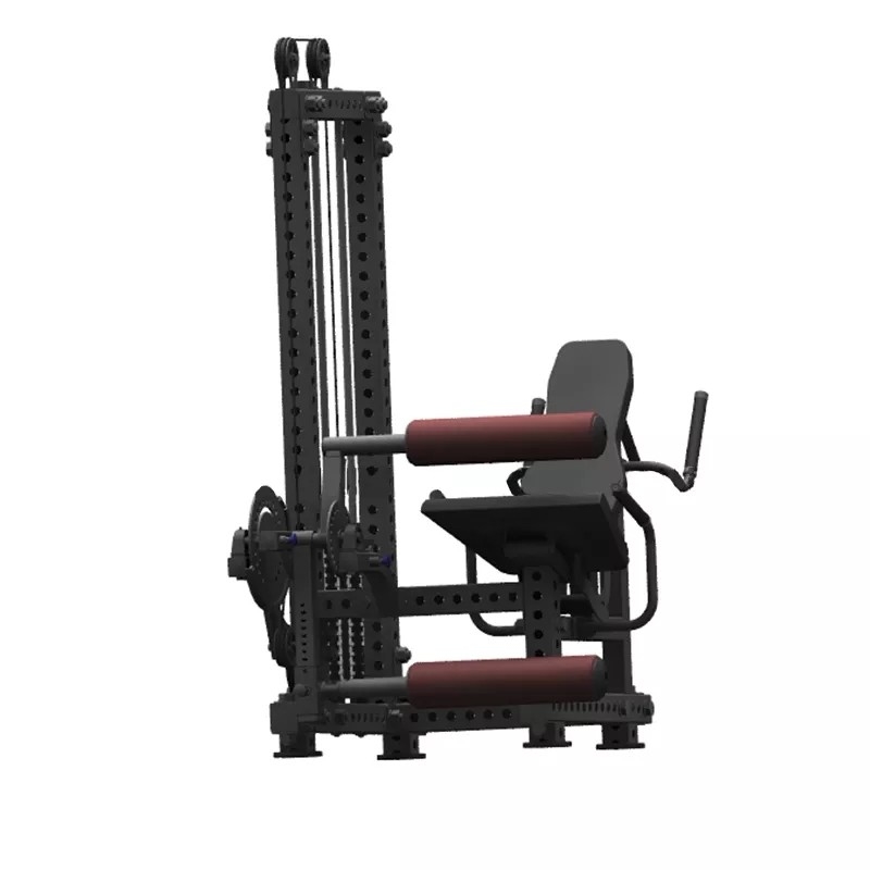 Máquina de treino funcional 3 em 1 Extenção de perna de treino Equipamento de curva de perna para comercial