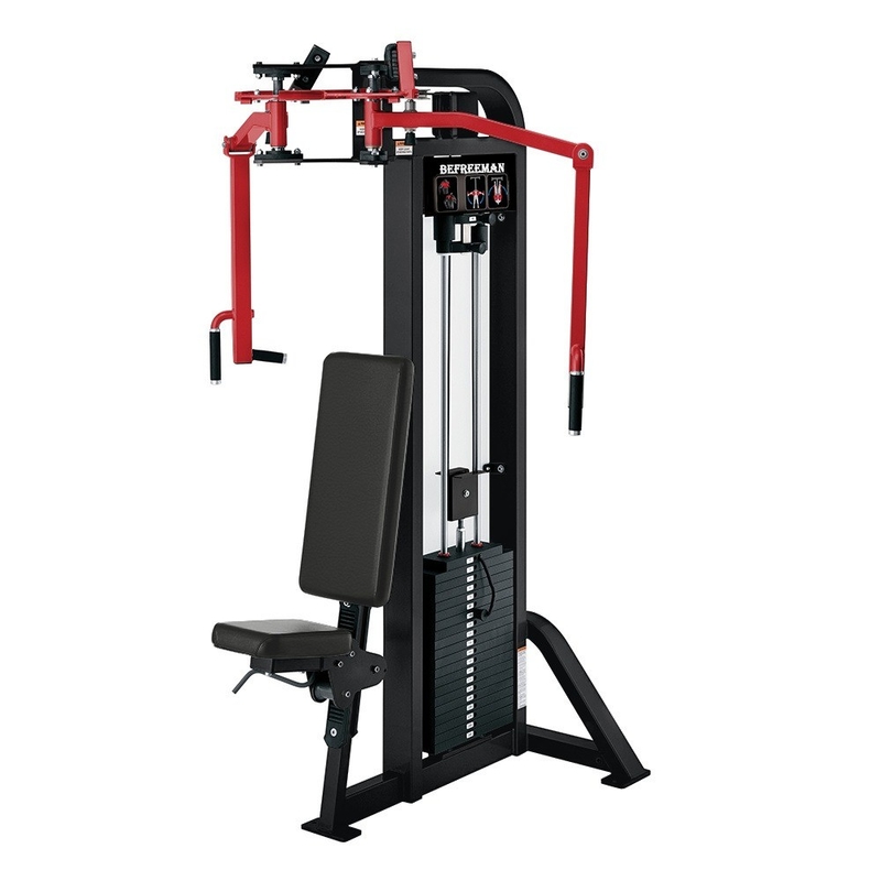 Equipamento de ginástica comercial Exercício de peito carregado de alfinete Pec Fly Delt traseiro para musculação