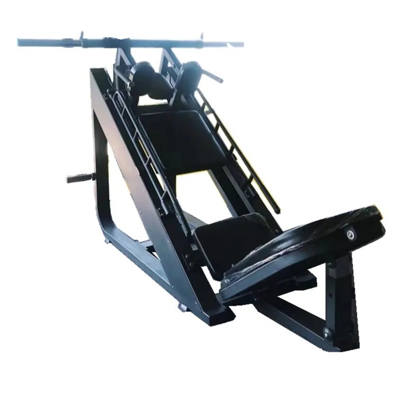 Medium Loader Super Squat Machine 45 graus combo de pressão de perna de cadeira de rodas