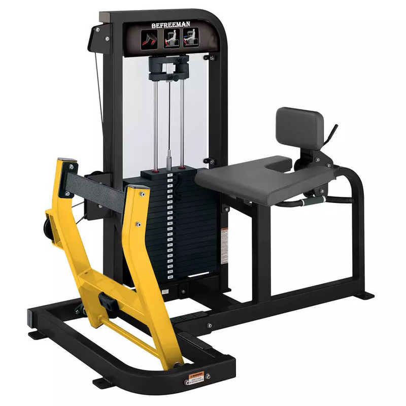 Máquina de calcanhar sentada para treinamento de força nas pernas equipamento de fitness 1550*820*1400