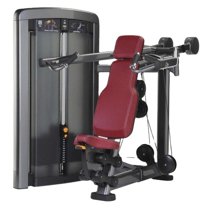 Equipamento de ginástica de musculação Máquina de pressão do ombro com logotipo e cor personalizados