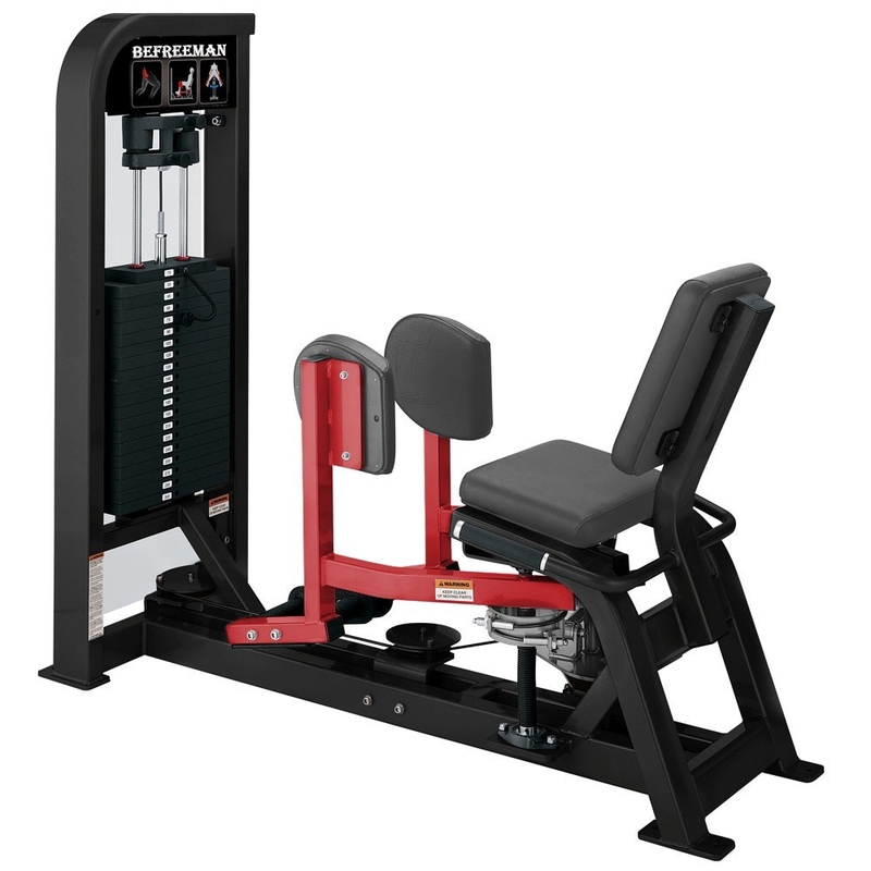 Máquina de abdução de quadril de aço comercial para equipamentos de ginástica 1550*670*1400MM