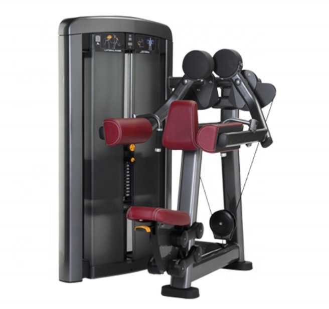 Equipamento comercial de ginástica de fitness carregador médio tipo elevação lateral para musculação